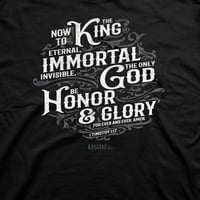 Sursă De Lumină Tricou Pentru Bărbați-King Immortal-Negru-Mic