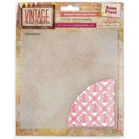 Rose Plaid Embossalicious Embossing Folder-Crafters Companion