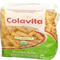 Colavita Organic Roman Rigatoni Paste, Uncie