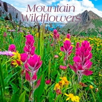 Calendar de perete cu flori sălbatice de munte de Browntrout