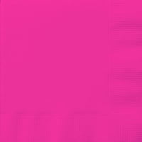 Șervețele De Prânz De Petrecere Roz Neon, Numărați