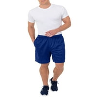 Athletic Works bărbați și bărbați Mari 8 pantaloni scurți din plasă cu gaură de orez activă, până la 5XL