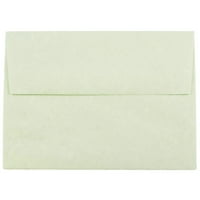 A Plicuri, 4.8x6. 5, pergament Verde, cutie 1000