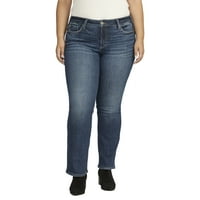 Silver Jeans Co. Plus Dimensiune Suki Mid Rise Slim Bootcut Blugi Talie Dimensiuni 12-24