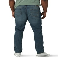 Lee euro bărbați și bărbați mari și înalt Extreme Motion Athletic fit Jean