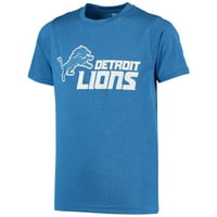 Tricou Albastru Cu Logo Detroit Lions Pentru Tineri