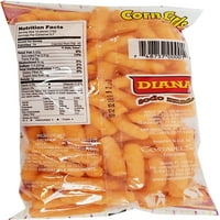 Prodiana Corn Curl Snack 1. oz-Churritos