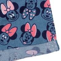 Disney Minnie Mouse fetițe Crossover tricou și pantaloni scurți de la copil la copil mic