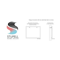 Stupell Industries scoică apă de mare artă grafică artă încadrată neagră imprimare artă de perete, Design de Marcus Prime