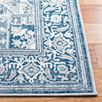 Safavieh Belmont Regis Oriental Runner, Gri Marin, 2 ' 2x9'