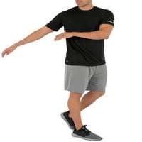 Tricou cu mânecă scurtă active Core pentru bărbați Athletic Works, pachet 2, până la dimensiunea 3XL