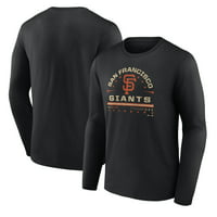 Bărbați Fanatics Branded Negru San Francisco Giants echipa cu maneci lungi T-Shirt