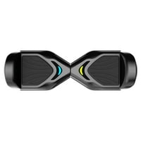 Swagtron Negru SwagBOARD EVO Freestyle Hoverboard Bluetooth boxe lumina-up roți, mph ma viteza