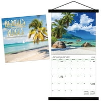 Tendințe Plaje Internaționale Calendar De Perete Și Cadru Magnetic