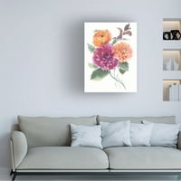 Marietta Cohen artă și Design 'Flower Series 09' Canvas Art