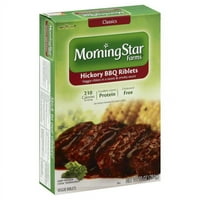 Morning Star Farms aperitive de masă Hickory BBQ Riblets, oz