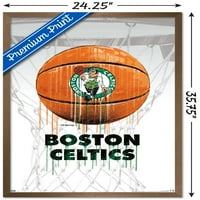 Boston Celtics-Poster De Perete Cu Bile De Picurare, 22.375 34