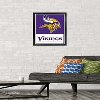 Minnesota Vikings-Poster De Perete Cu Logo, 14.725 22.375