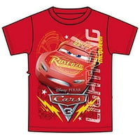 Tricou Pentru Băieți De Tineret Lightning McQueen Red