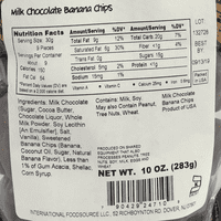 Naturals evaluate, Real lapte ciocolata Banana Chips-uri, Oz Standup husă