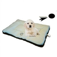 Pet Life ® Eco-Paw' Reversibile Eco-Friendly Recyclabled Polyfill Designer De Moda Câine De Companie Saltea Pat Lounge