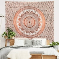 Americanflat Mandala tapiserie agățat de perete-Boho Hippie Indie colorat decor Opera de arta pătură pentru camera de zi, dormitor,