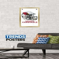 Arizona Cardinals-Poster De Perete Cu Cască De Picurare, 14.725 22.375