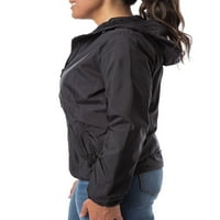 Polo Assn. Jachetă de ploaie cu glugă esențială pentru femei