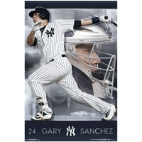 Gary Sanchez New York Yankees 23 34 Afișul De Perete Al Jucătorului