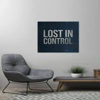 Lost in Control II pictură imprimată pe pânză învelită