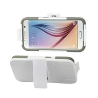 Samsung praf dovada telefon caz Samsung Galaxy S 3-in-Hybrid grele Toc Combo caz în gri alb
