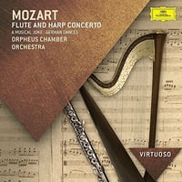 Virtuoso: concert pentru flaut și harpă Mozart un Musical