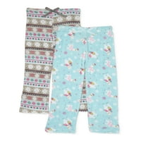 Set pantaloni pijama dELiA*s Girls, pachet 2, dimensiuni 4-16