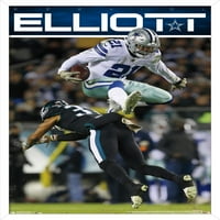 Dallas Cowboys-Ezekiel Elliott Afiș De Perete, 14.725 22.375
