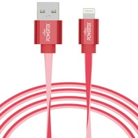 Liquipel Powertek iPad & iPhone încărcător cablu, Încărcare rapidă 6ft MFI Certified Lightning la USB cablu, două Tone