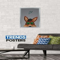 San Antonio Spurs - S. Preston Mascotă Poster De Perete Coyote, 14.725 22.375