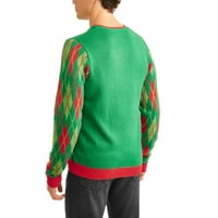 - re Pulover Vest bărbați urât pulover de Crăciun