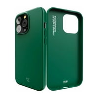 Husă pentru telefon iPhone Pro Ma, subțire și protectoare materiale pe bază de plante, compostabile și netoxice-verde intens