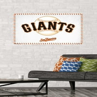 San Francisco Giants-Afiș De Perete Cu Logo, 22.375 34