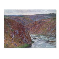 Marcă comercială Fine Art 'Ravines of the Creuse' Canvas Art de Claude Monet