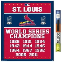 St. Louis Cardinals-Afișul De Perete Al Campionilor, 22.375 34