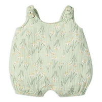 Momente moderne de Gerber Baby Girl tifon Romper, dimensiuni 0 3M-24M