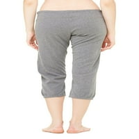 Pantaloni Capri Scrunch pentru femei