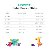 Garanimals Baby Boys Body Grafic Cu Mânecă Scurtă, Dimensiuni 0 3 Luni
