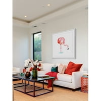 Marmont Hill Flamingo Bends de Michelle Dujardin înrămate pictura imprimare