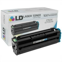 Înlocuitor compatibil pentru cartușul de Toner cu Laser Cyan Samsung CLT-C504S pentru utilizare în Samsung CLP-415NW, CLX-4195FN,