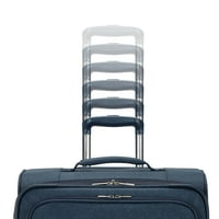 American Tourister capriciu 29 Softside mare verificat Spinner bagaje unul-bleumarin