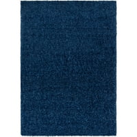 Artistic Weavers Deluxe Shag Solid Area Rug, Albastru Închis, 1.18