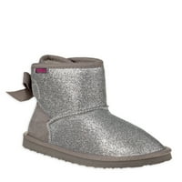 Josmo Glitter & Bows Cizme De Gleznă Fau Shearling